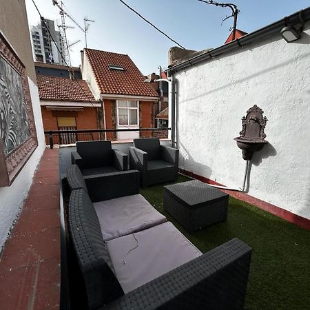 Apartamento Con Terraza Centrico Moderno Nuevo Madrid Kültér fotó
