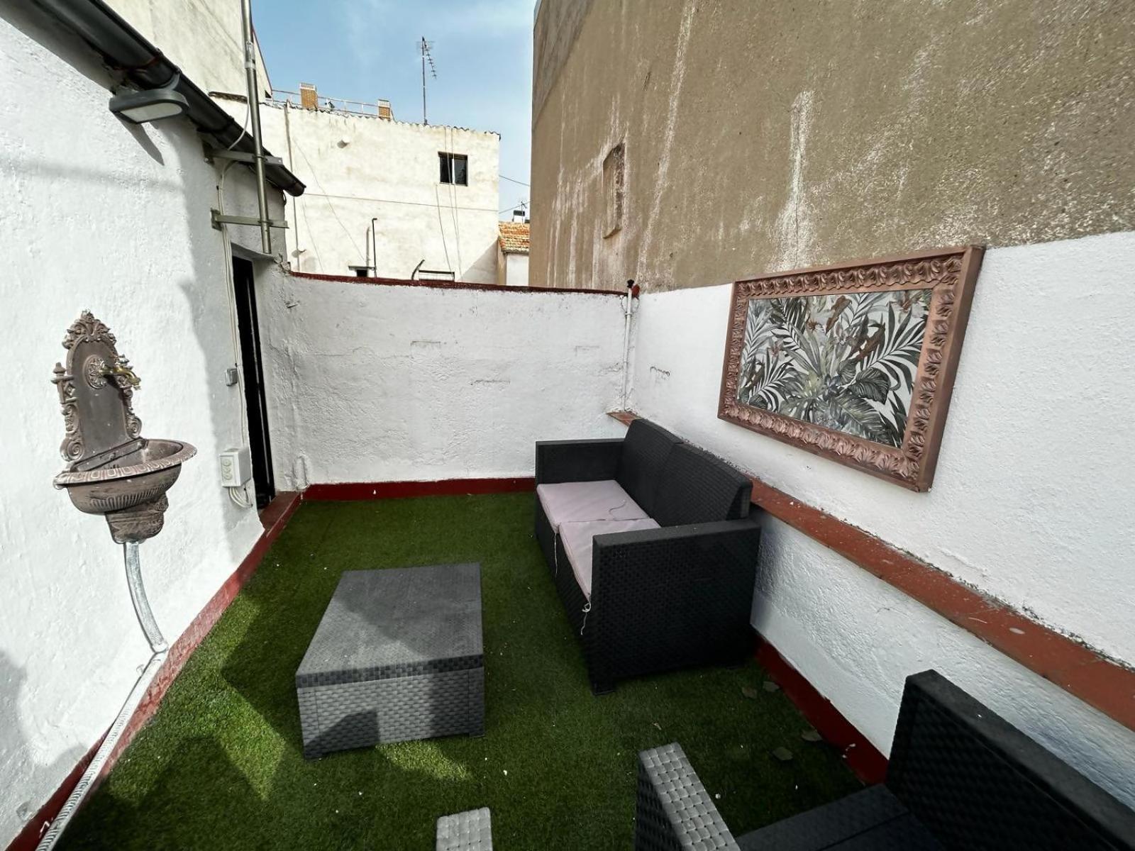 Apartamento Con Terraza Centrico Moderno Nuevo Madrid Kültér fotó